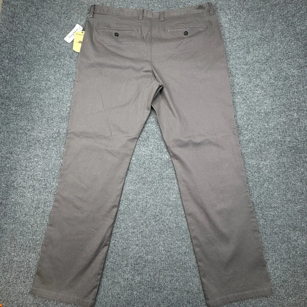 Tommy Bahama Ocean Ranch Flat Front Pants Men 38x32 Cave Gray Cotton Stretch NEW
